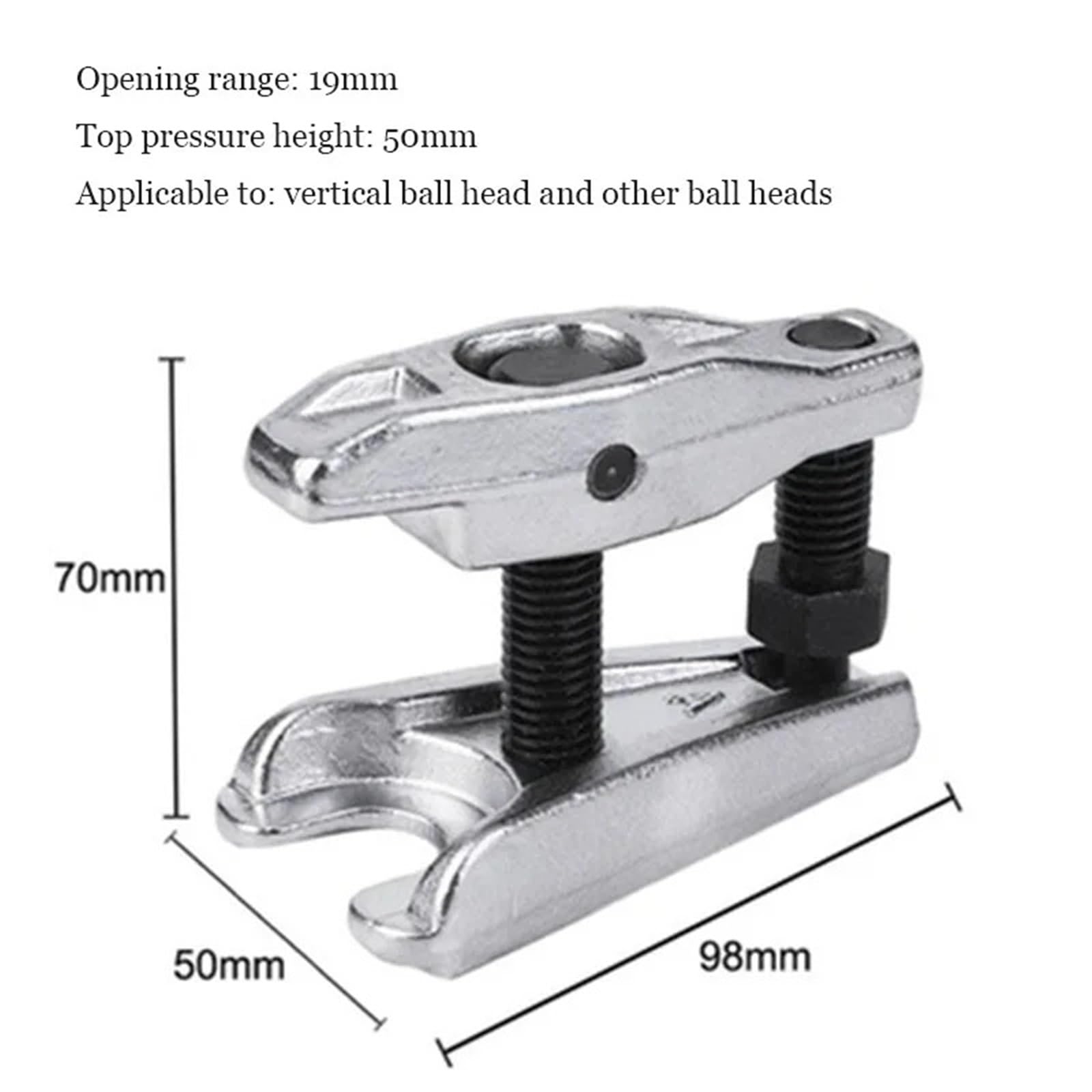 Sway Bar Przegub Kulowy Zestaw Wielofunkcyjne narzędzie do zdejmowania głowicy kulowej, ściągacz głowicy kulowej dolnego wahacza, ściągacz głowicy kulowej drążka kierowniczego(5)
