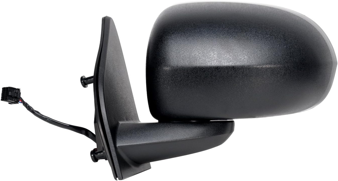 Driver Side Mirror for Jeep Compass, Black, Foldaway, Power (Will not fit 2017
