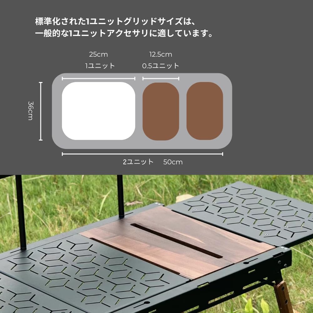 Amazon.co.jp: SEKACAMP IGTテーブル キャンプ用 軽量 折りたたみ式