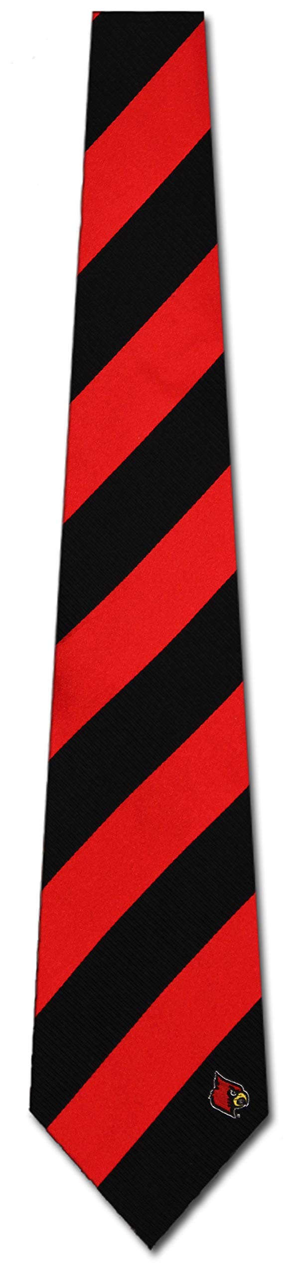 Louisville Cardinals Regiment Woven Silk Tie