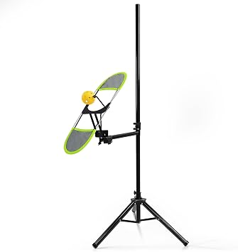 Pickleball Topspin Trainer,Tennis&Pickleball Practice Tool with 360 Angles and Height Adjustment, Portable Pickle Ball Training
