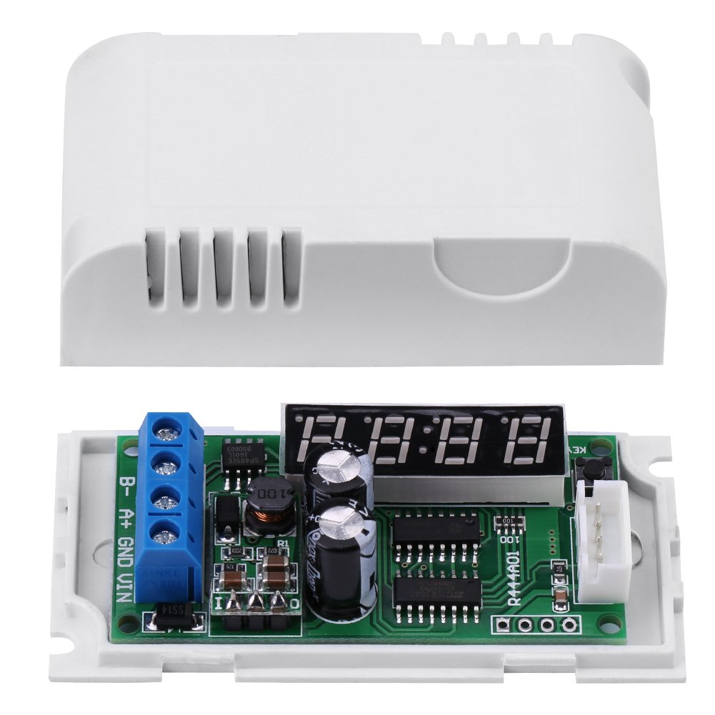 LED Temperatur Feuchtigkeitssensor, RS485 Digitales Display Modbus RTU Luftfeuchtigkeitstemperatursensor Mit Externem Senso