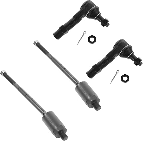 Vista 976 de TRQ - Juego de barras de acoplamiento delanteras interiores y exteriores