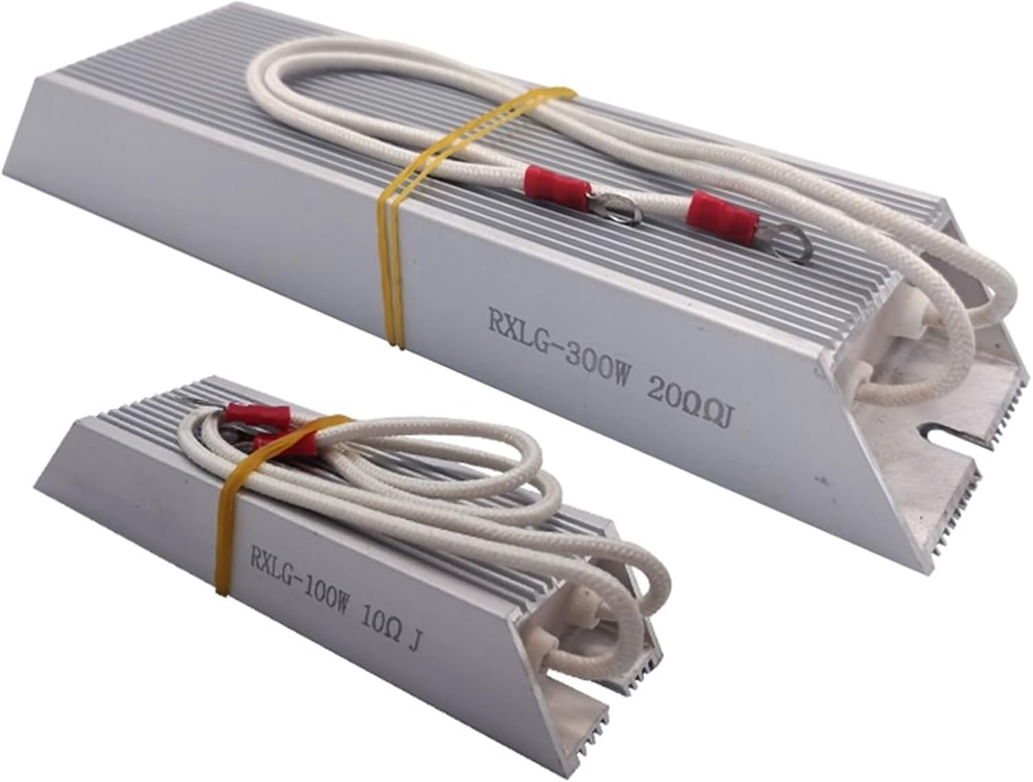 (1PCS) RXLG Aluminum Shell Braking Resistor 1000W 1500W 5 10 15 20 30 40 50 60 70 75 80 100 150 200 250 300 400 500 RJ Ohm(1500W 250R)