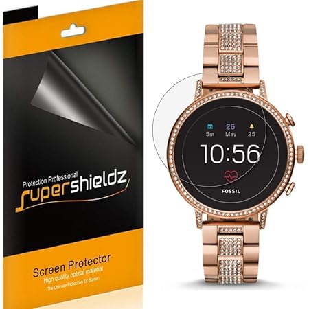 Amazon.com: Supershieldz diseñado para Fossil Q Venture HR Gen 4 Protector  de pantalla Smartphone, Escudo transparente de alta definición (PET) :  Celulares y Accesorios