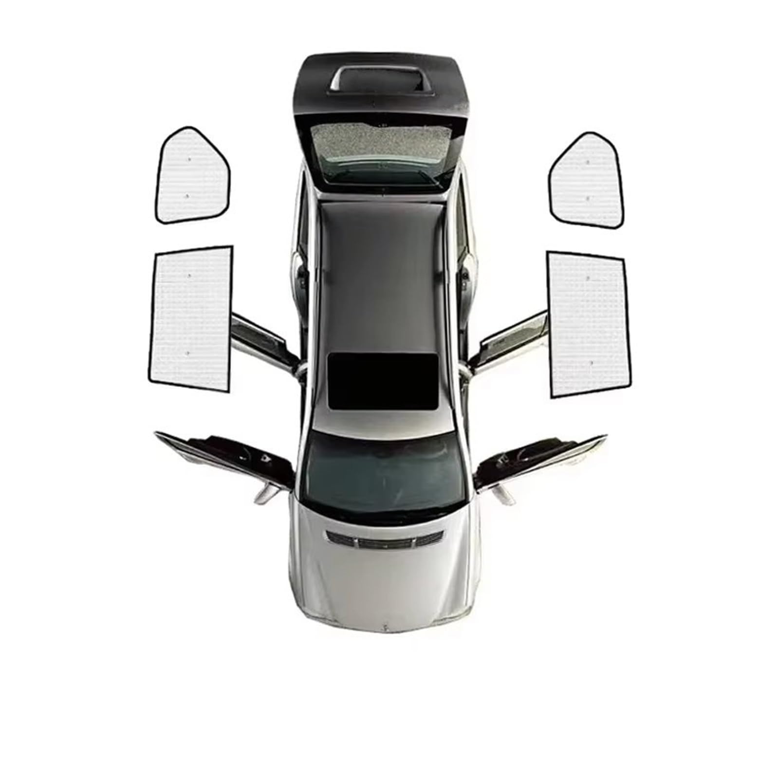 Pare-soleil voiture vitre arrière Nissan X-Trail cache soleil Rogue T32 2013-2020 - 6