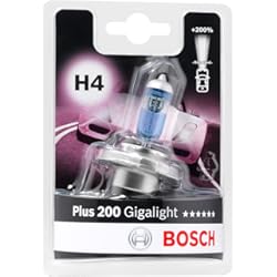Faros Nissan Juke Bosch H4 Plus 200 Gigalight Lámpara para faros, 12 V 60/55 W P43t, Lámpara x1
