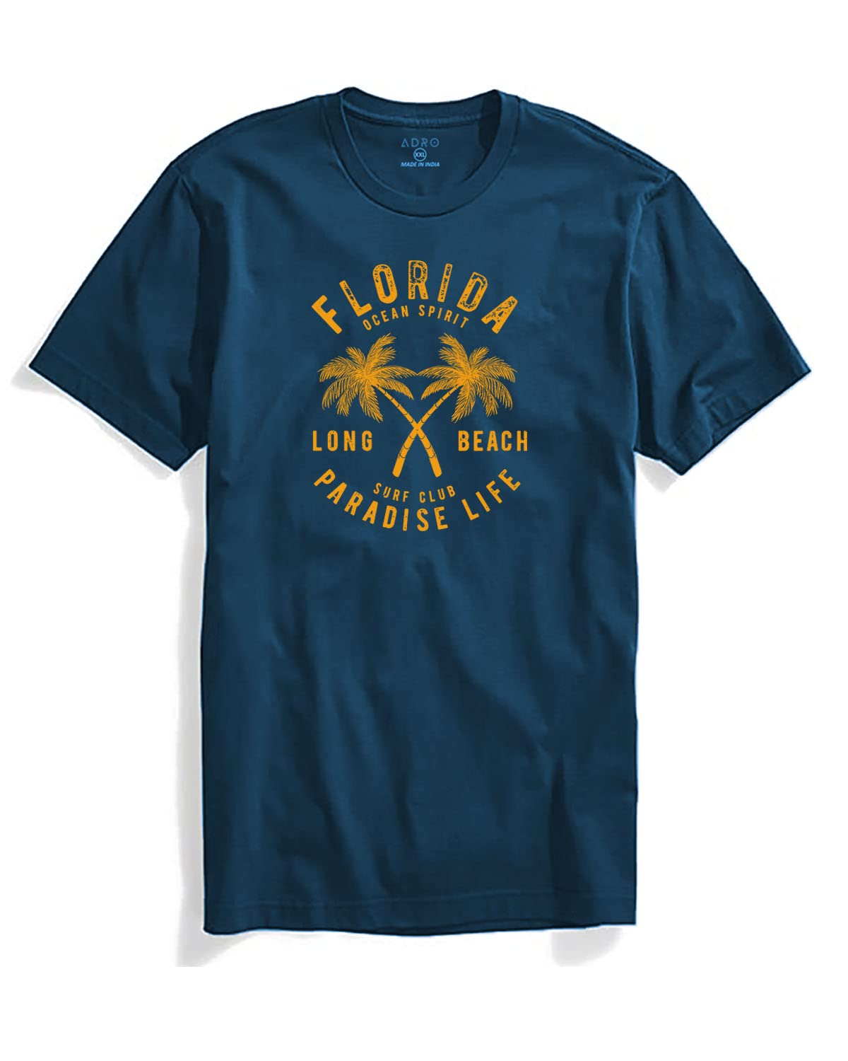 adro Men's 100% Cotton Regular Fit T-Shirt-picture-19