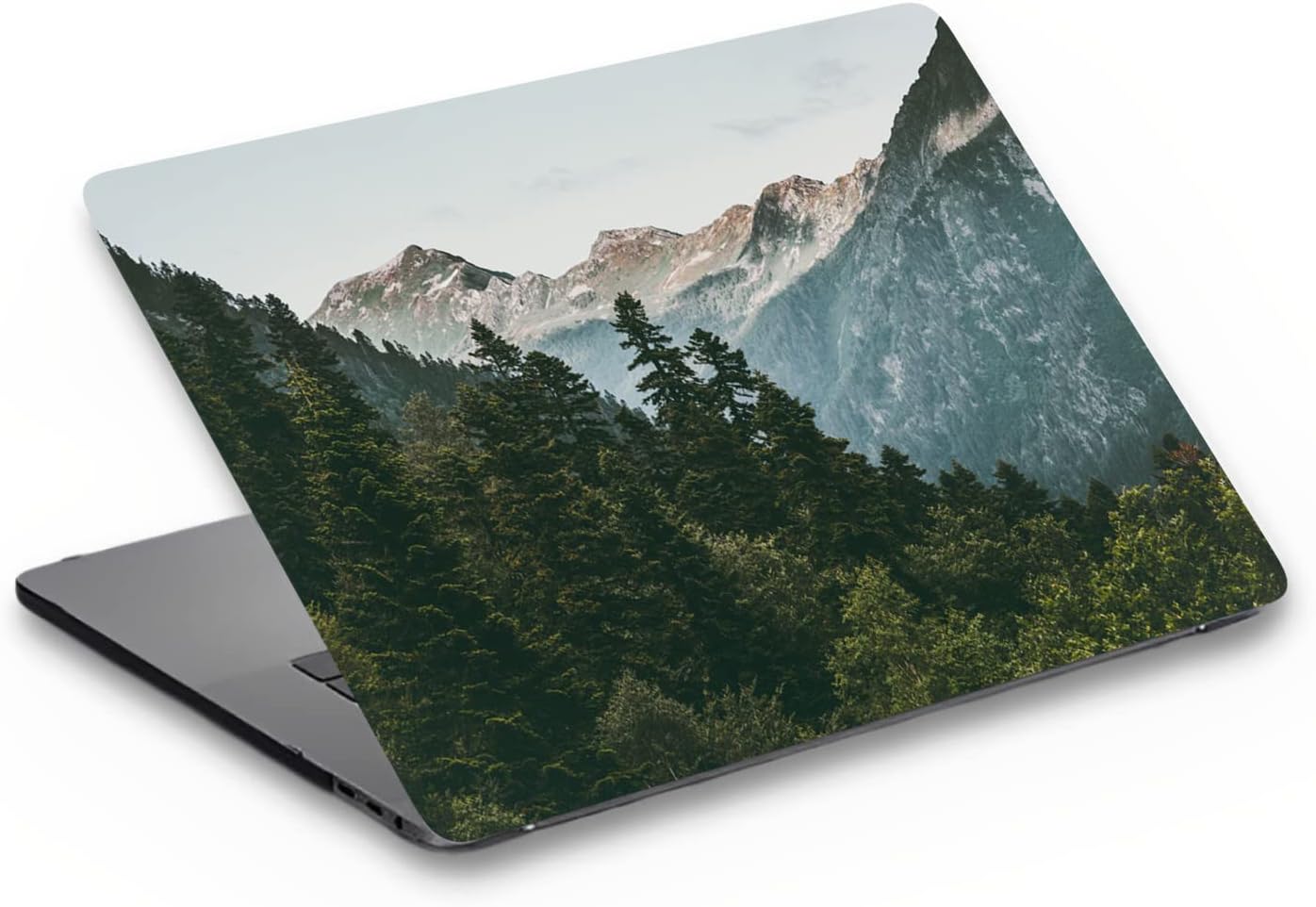 Hard Case Compatible with MacBook Pro 15 Inch 2019 2018 2017 2016 Release A1707 A1990, Plastic Hardshell Cover & Laptop Sleeve Bag & Keyboard Skin for Mac Pro 15 Touch Bar, Mountain & Forest - Image 4
