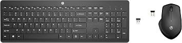 Set Purchase HP Keyboard, Wireless Keyboard, English Layout, US Layout, HP 230 Model Number 3L1E7AA#UUF, Mac, Windows, PC, MacBook, Compatible