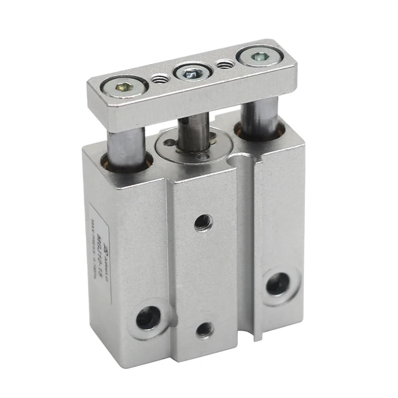 Cylindre à tige de guidage MGJ6-15 mini vérin pneumatique aimanté