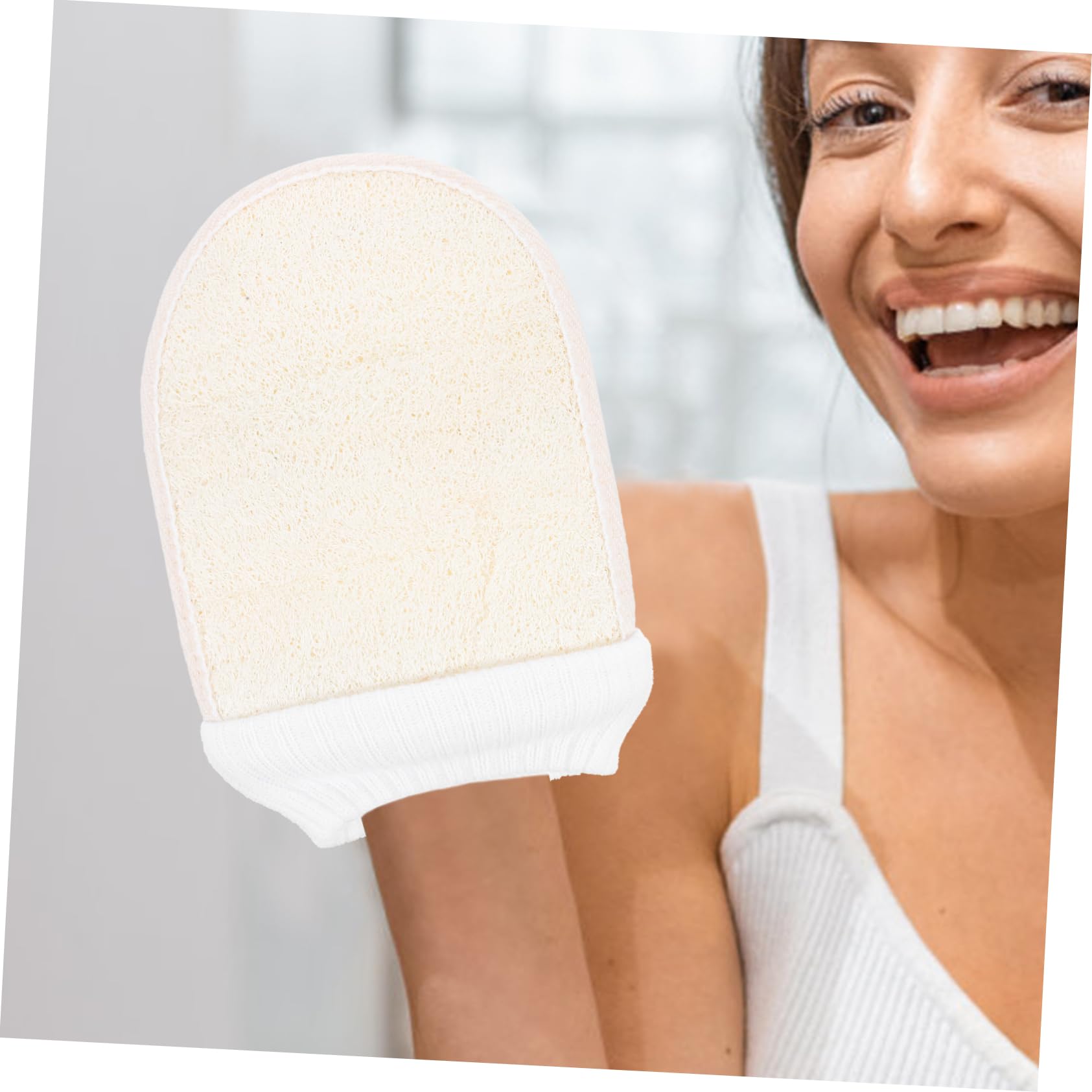 MAGICLULU Guanto Per Scrub 6 Pezzi Guanti Per La Rimozione Della Pelle Morta Guanto Esfoliante Luffa Guanto Spa Guanto Esfoliante Guanto Scrub Corpo Guanto Da Bagno a Doppia Faccia