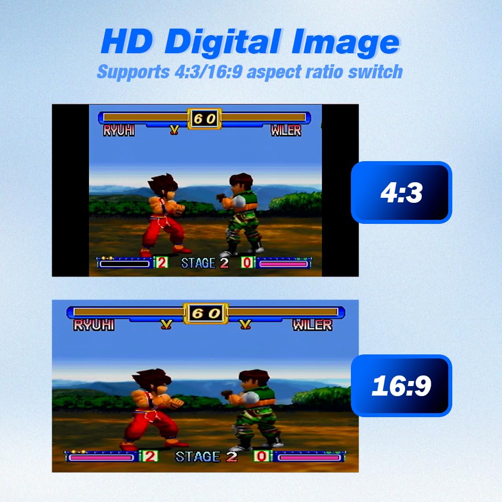 BITFUNX Adaptador HDMI N64/NGC/SFC/SNES – Compatible con Auto SV y AV e Interruptor 16:9/4:3, Adaptador de Videojuegos Plug & Play sin retraso