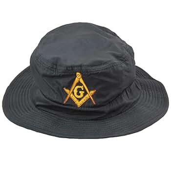 9月末迄特別価格Freemason HATケース付き Men's Masonic Hat with Free Mason Symbol and Adjustable Back
