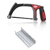 HAUTMEC Pro 6inch Mini Hacksaw with Miter Box