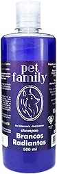 Shampoo Branqueador Pet Para Cães E Gatos Pelos Brancos 500ml Matizador Profissional Banho Tosa