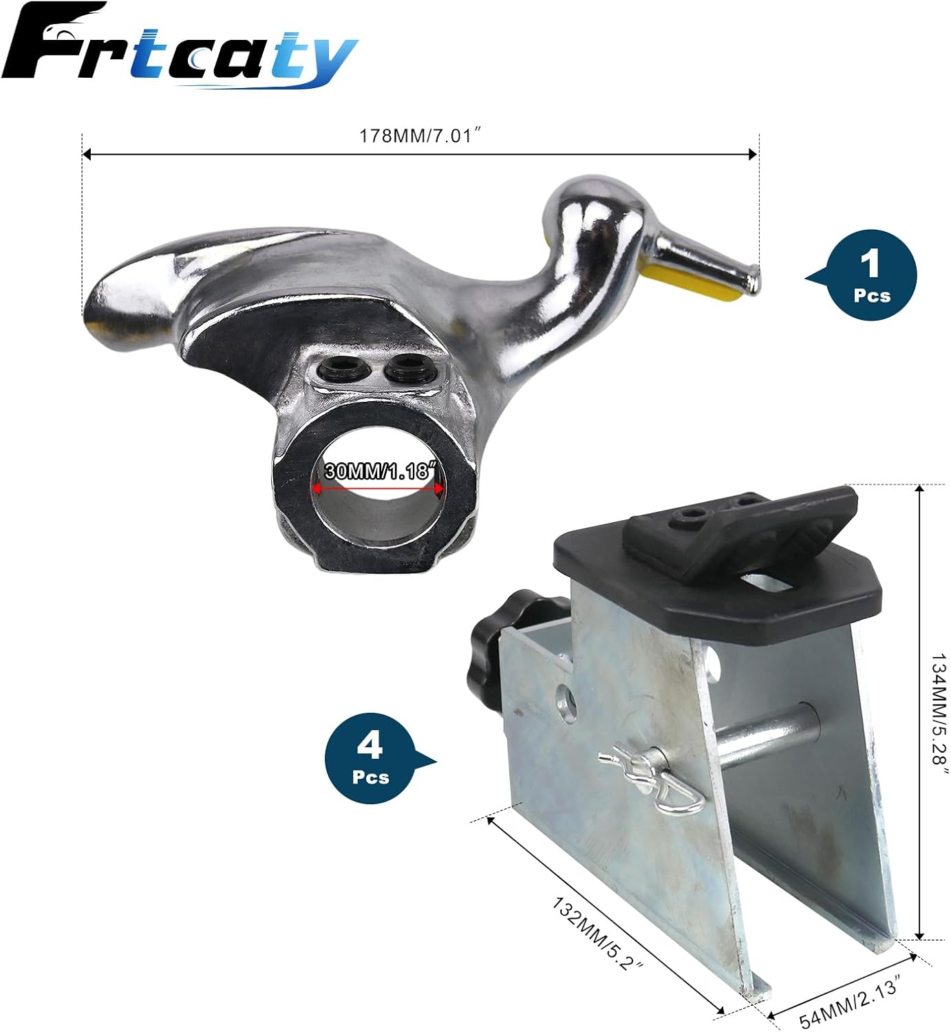 4PCS Tire Changer Adapter with Duck Head for ATV Motorcycle