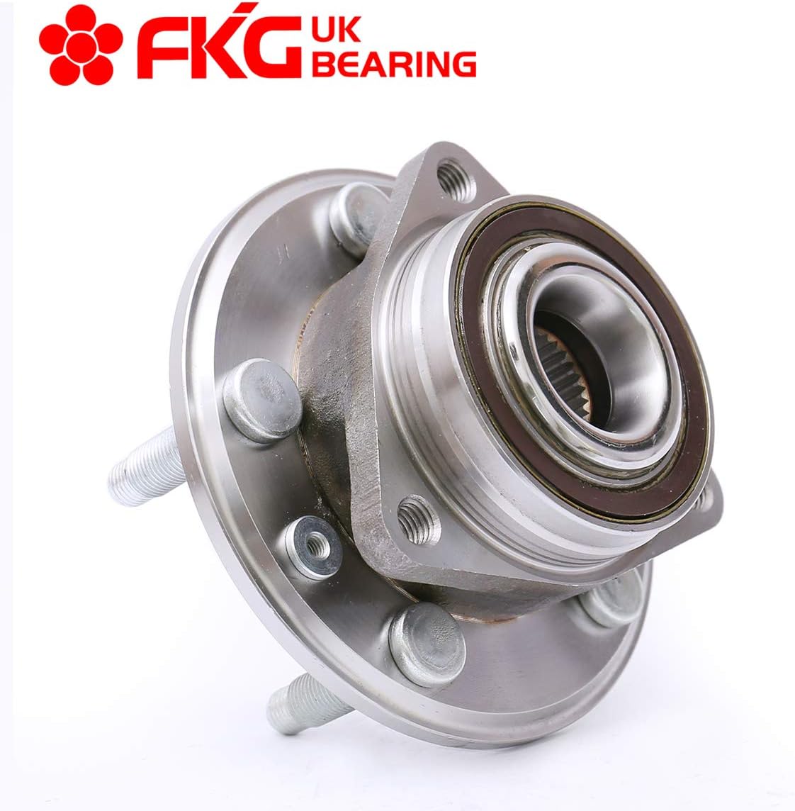 FKG 513282 Front Rear Wheel Bearing Hub Assembly fit for 2010-2016 Chevy Camaro (LT, LS, SS Only), 2008-2016 Cadillac CTS (Will Not Fit V Models)