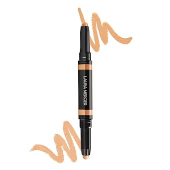 Laura Mercier Secret Camouflage Brighten and Correct Duo, 2-in-1 Face and Under Eye Concealer Stick, Blurs Imperfections and Reduces Appearance of Undereye Dark Circles, Full Coverage