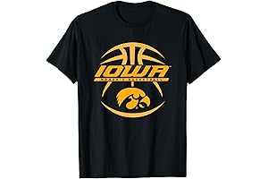 Women's Iowa Hawkeyes Basketball T-Shirt (Officially Licensed)