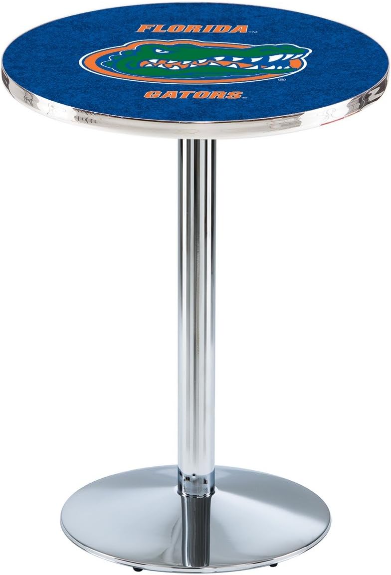 Holland Bar Stool Co. L214-36" Chrome Florida Pub Table