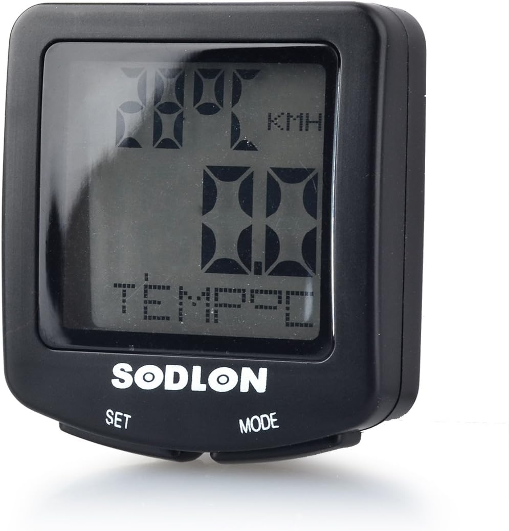 Gbragin Multifunction Digital LCD Bicycle Bike Cycling Computer Cyclocomputers Odometer Speedometer