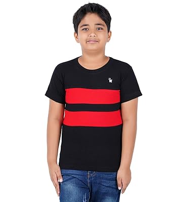 kiddeo Boys Halfsleeve T-Shirt (Pack of 1)(F)