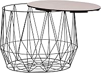 Vista 5 de Mesa de centro mesa de Centro para salaMesa de centro 2 piezas NegroAdecuado para dormitorios, salas de estar y comedores