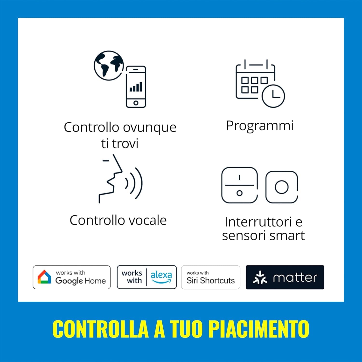 WiZ Plafoniera Smart SuperSlim WiFi, Luce Bianca da Bianca a Fredda Dimmerabile, 16W, Nero, Tecnologia SpaceSense, Controllo Vocale (Alexa, Apple HomeKit, Google Home)