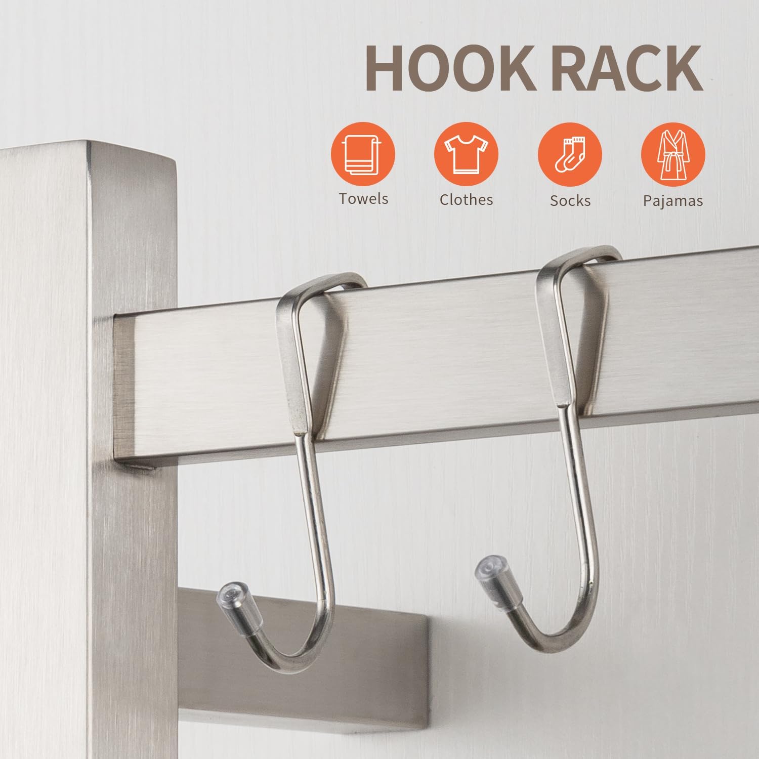 Wall Mounted Towel Warmer Square 6 Bars with Plug-in and Hardwired Options 3 Working Modes Brushed Stainless Steel 21" W 34" H