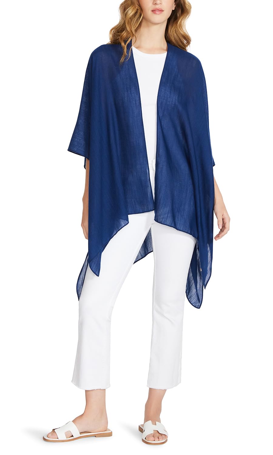Women's Anne Klein Open Front Poncho Cape-picture-13