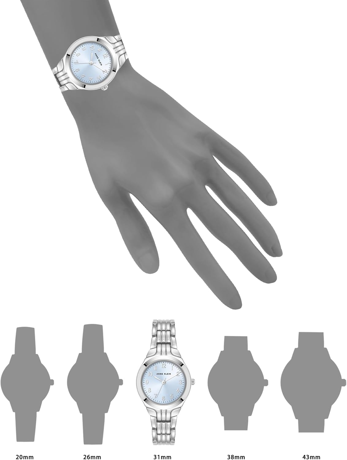 Anne Klein Women's Easy to Read Bracelet Watch - Image 4