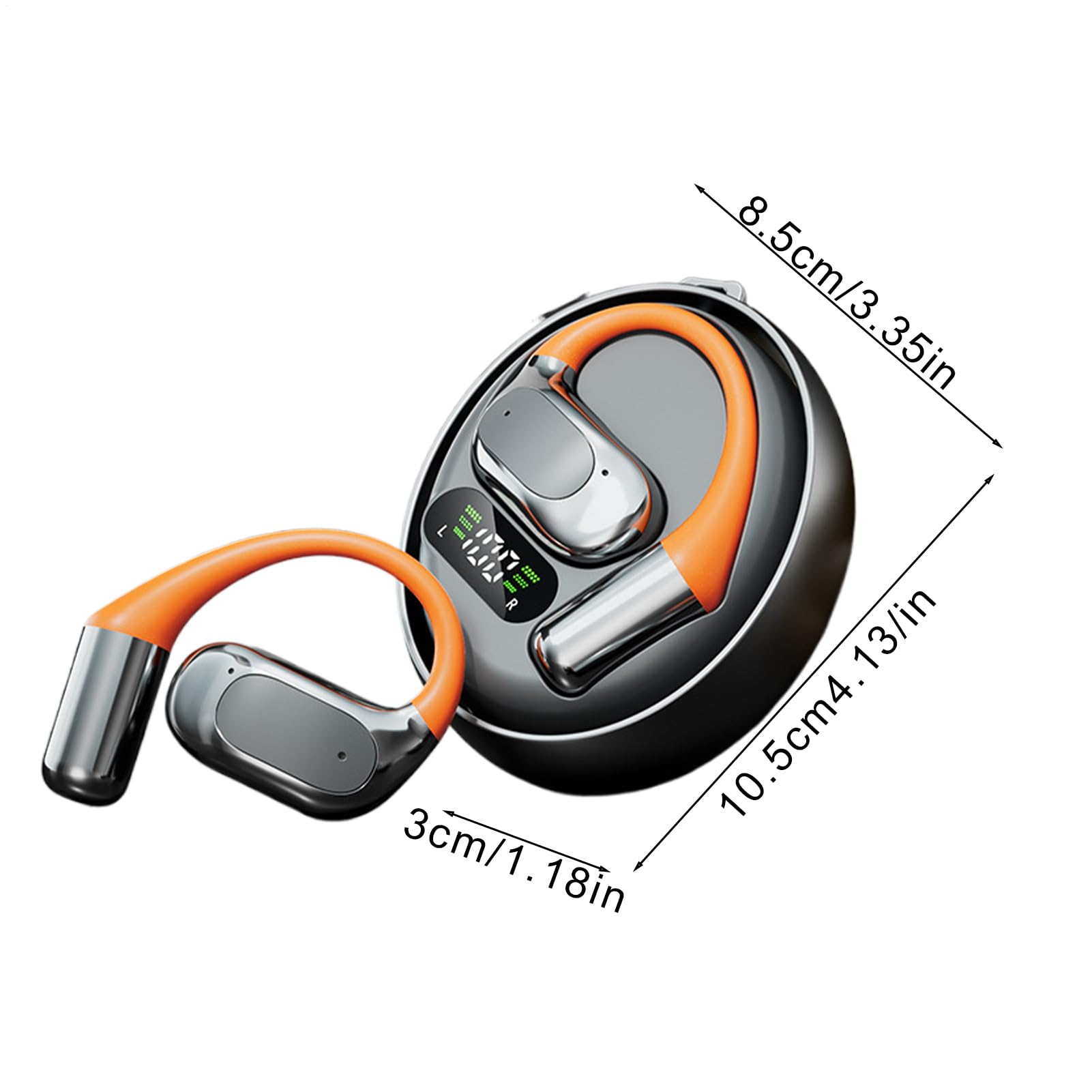 Auricular traducción, traducción de auriculares en real, Earphone traductor inalámbrico, Calidad de sonido de alta fidelidad, auriculares que traducen el lenguaje para reuniones de negocios