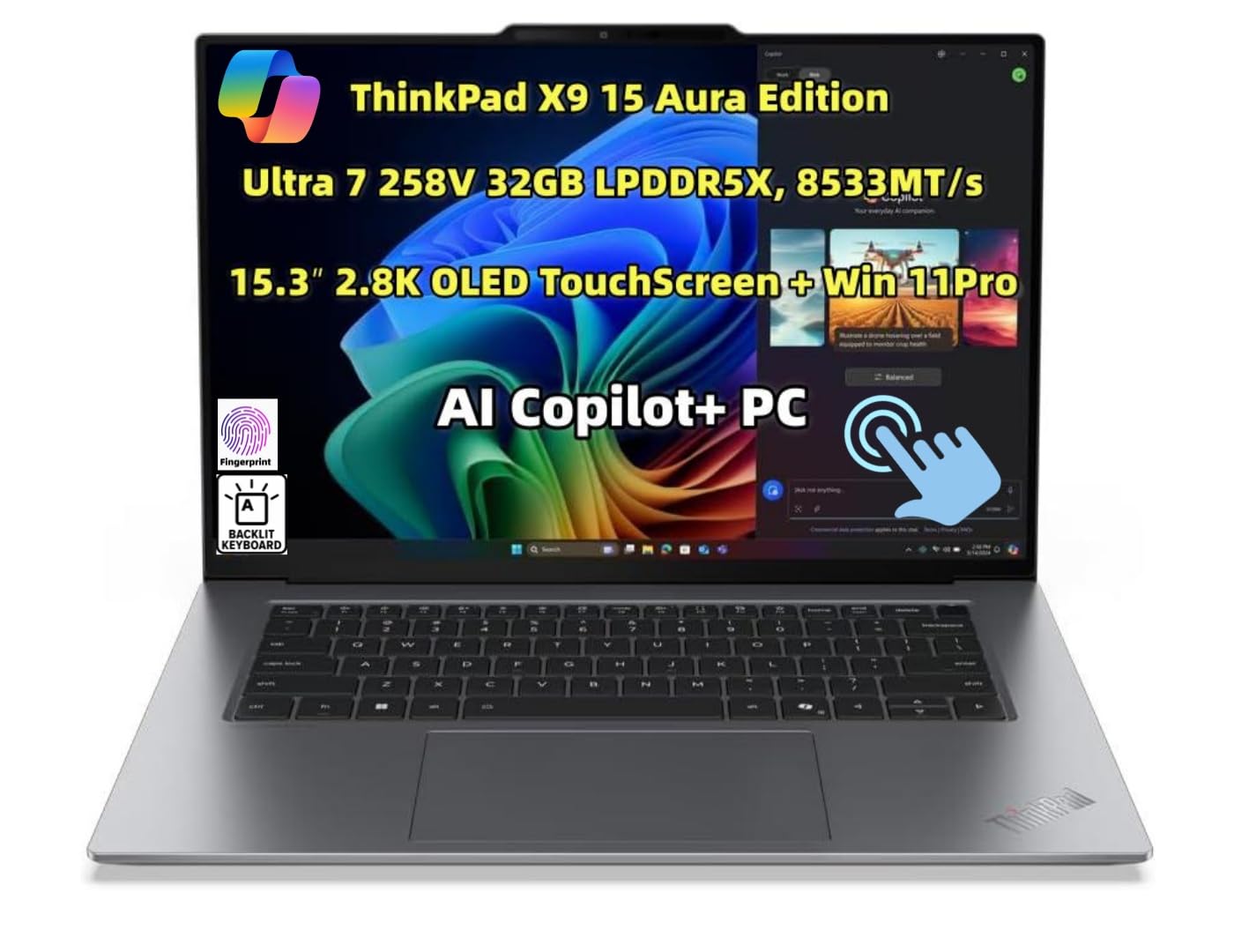 ThinkPad X9 Aura Edition 15英語配列プレミアム保証付き ThinkPad X9 15 Gen 1 Aura Edition(15.3型 Intel) | AIパワーと効率性