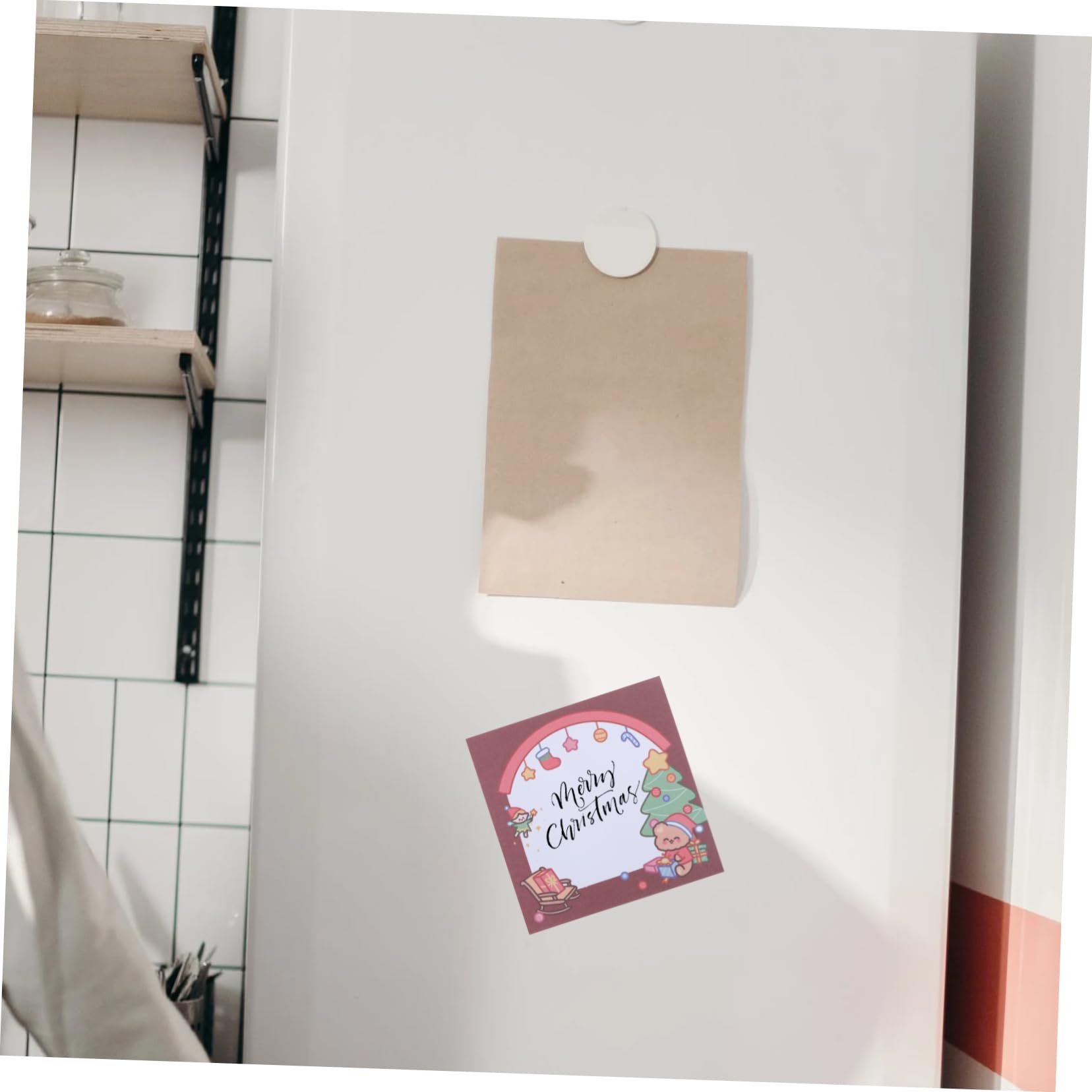 STOBOK 84stücke Xmas Sticky Memo Pads Weihnachtsnotizen Selbstklebende Notizzettel Für Schule Und Büro Dekorative Schreibwaren Praktische Haftnotizen Verschiedenen Designs
