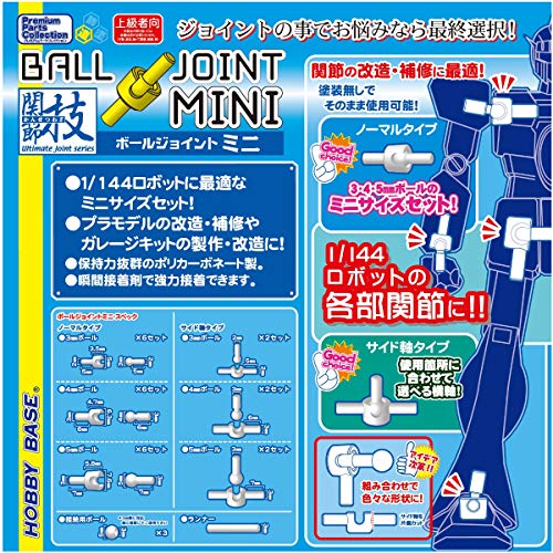 Rotule Mini G Gris Hobby Base Premium : l'excellence de l'articulation pour robot 1/144