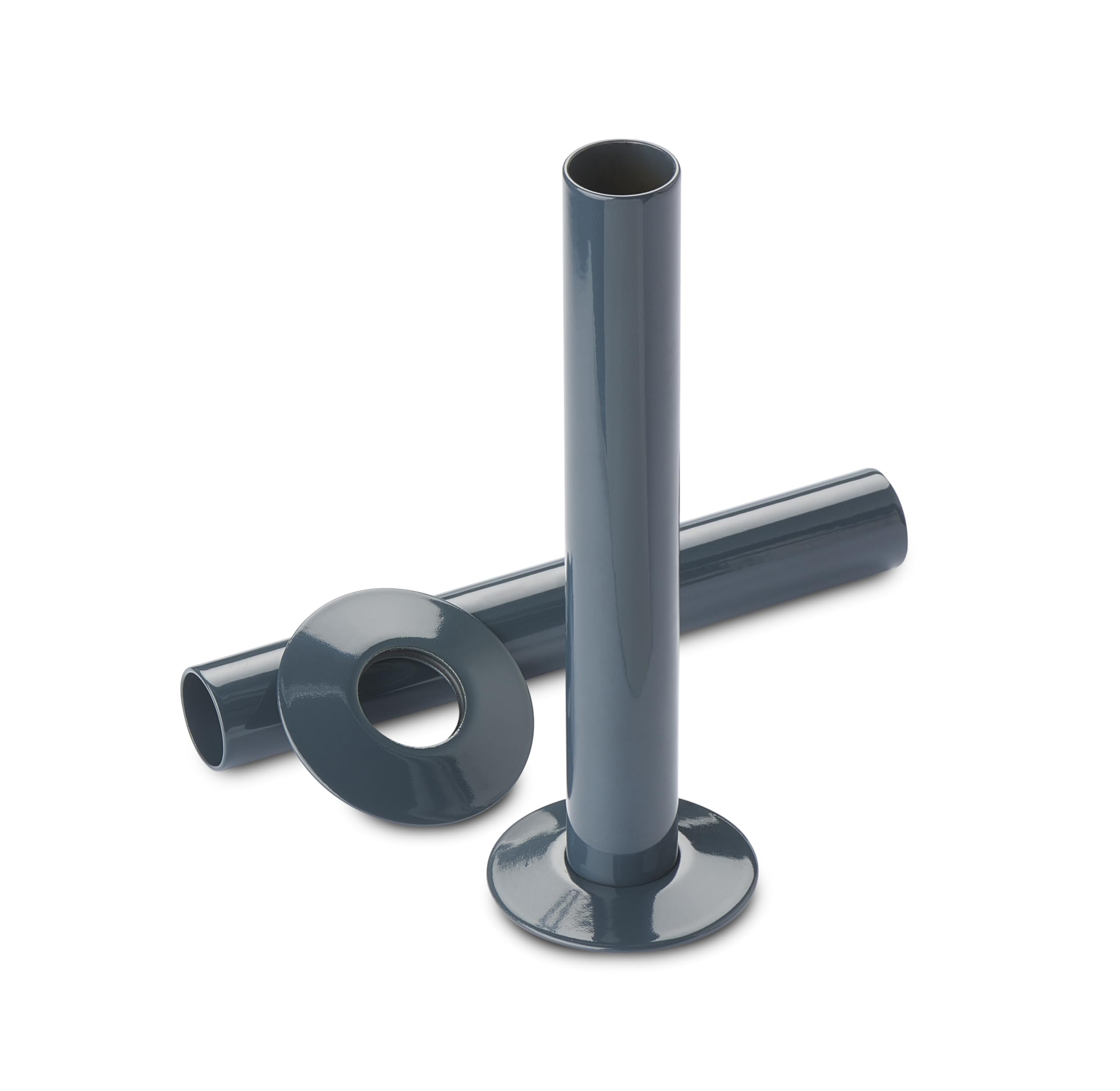 Terma Pipe Sleeving And Metal Collar Set Anthracite 130Mm