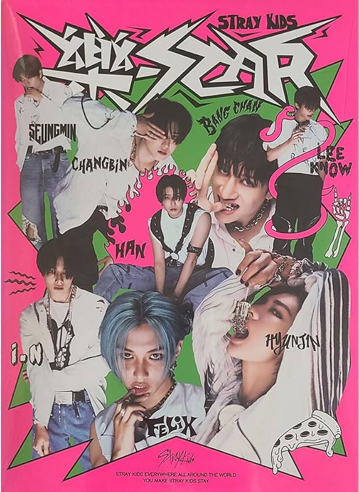 Stray Kids SKZ 8th Mini Album Rock Star [Headliner Version