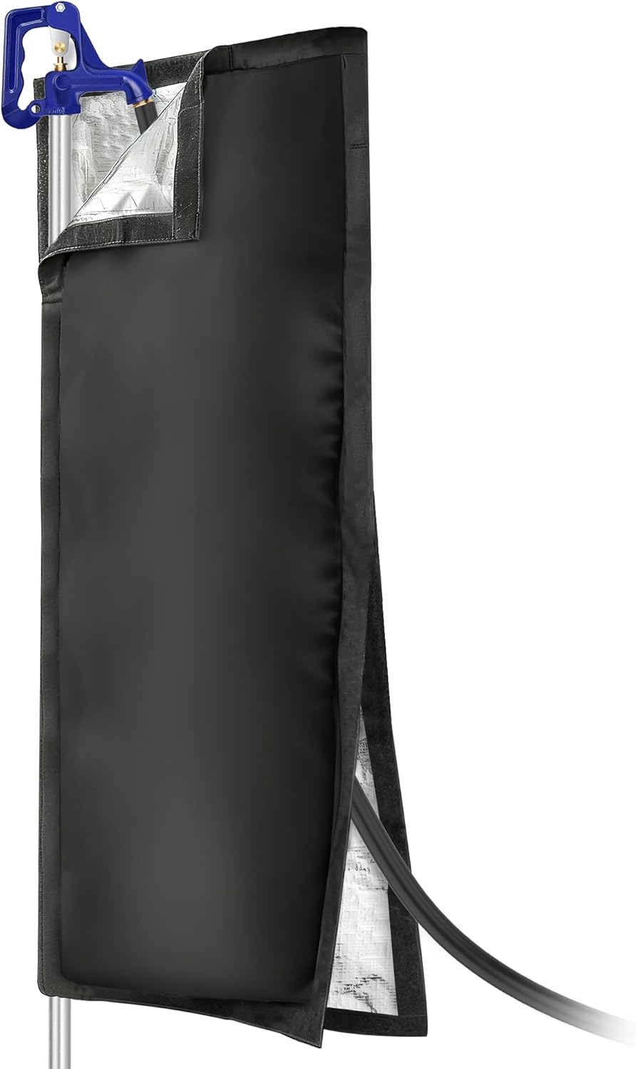 Outdoor Faucet Covers for Winter, 47.2"H×13.4"W - Waterproof Oxford Fabric Water Faucet Cover, Freeze Protection Outdoor Faucets Hose Bibs for Wall Taps Garden, Lawn, and Sprinkler Systems