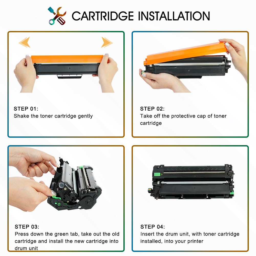TN247 DCP-L3550CDW TN-243CMYK Toner: Per Brother MFC-L3750CDW Toner TN-247 TN243 MFC-L3770CDW HL-L3210CW HL-L3230CDW MFC-L3710CW MFC-L3730CDN TN243CMYK TN 243CMKY 247 TN-243 4-PACK