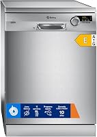 Balay - Lavavajillas, Libre Instalación, 13 Servicios, 60 cm de ancho, Silencioso, Acero Antihuellas, 3VS572IP          [Clase de eficiencia energética E]