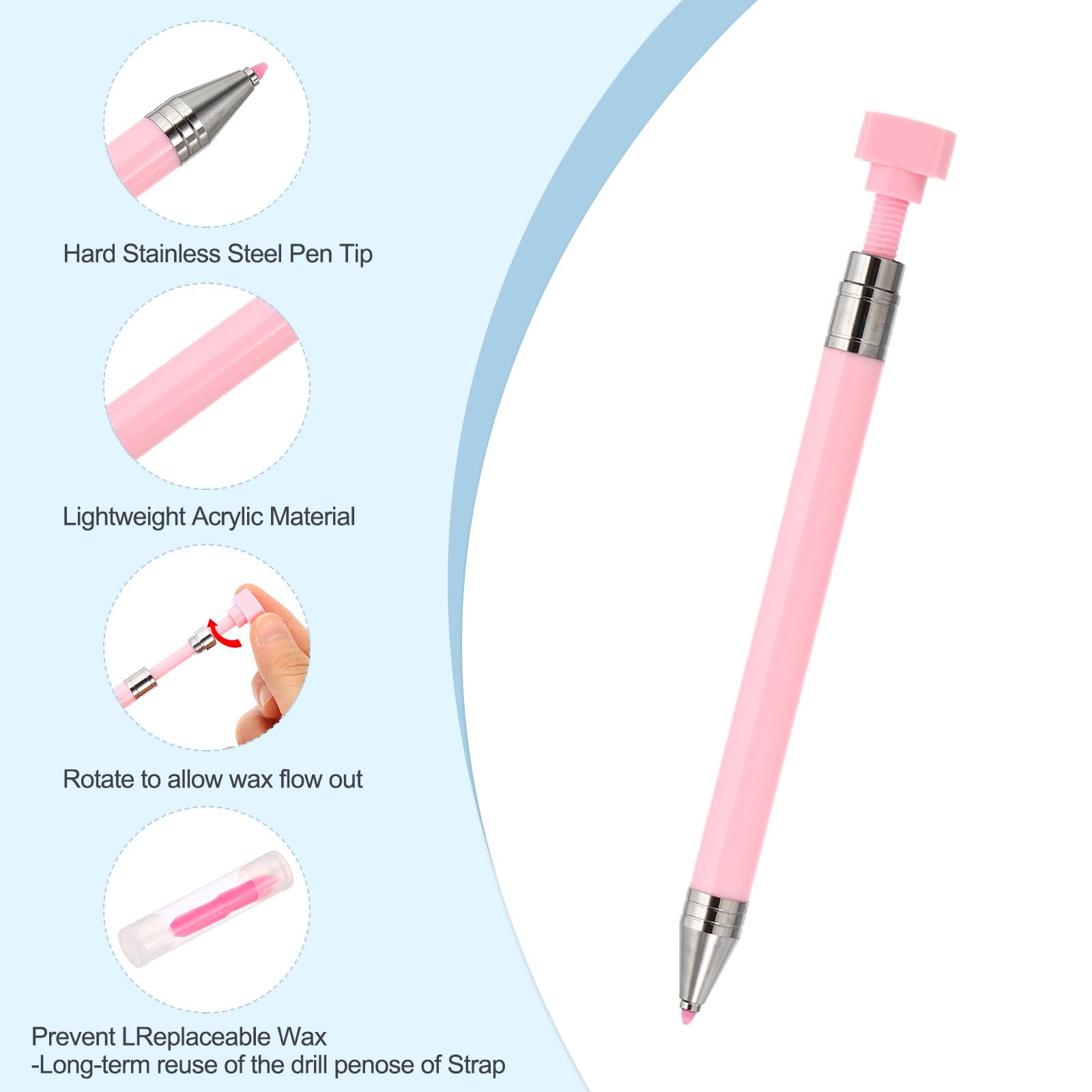PATIKIL Diamond Art Pen with Wax - Image 3
