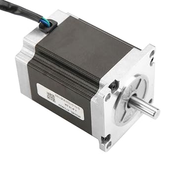 CNC NEMA23 2-Phase Stepper Motor 57CM23, 5A, 2.1Nm, 8mm Shaft, 76mm Length, High Torque for 3D Printers