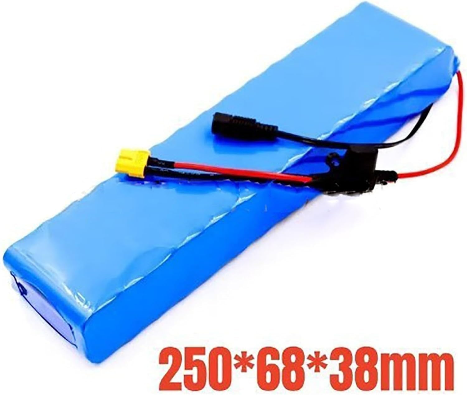 Batteria per bicicletta elettrica 48V 50Ah 13S2P Batteria per bici elettrica Pacco batteria ricaricabile con caricabatteria e BMS Batteria ad alta potenza Batteria per motore da 200W-1000W XT60+DC