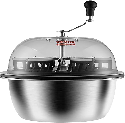 Miniatura 9 de VEVOR TM19 Leaf 19' Bowl Manual Bud Trimmer con cuchillas de acero inoxidable, plateado