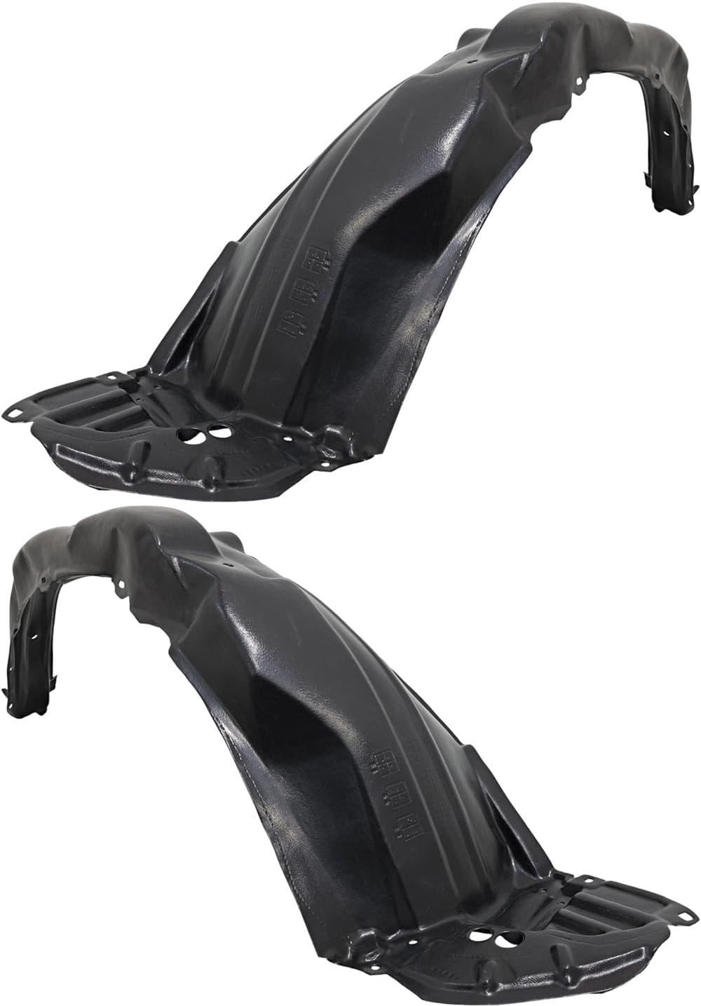 For 2012 2013 2014 Toyota Yaris SE Front Fender Liner Driver and Passenger Pair Side Inner