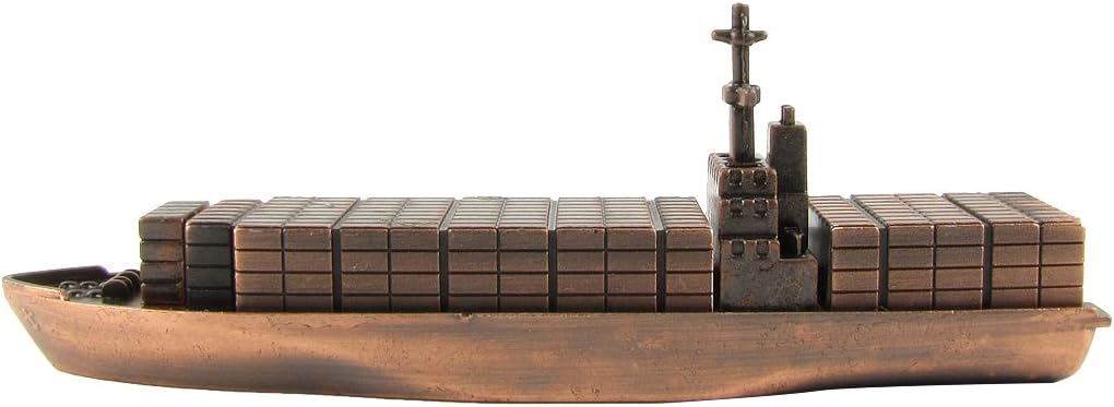 IIV Treasure Gurus Container Cargo Ship Model Die Cast Pencil Sharpener