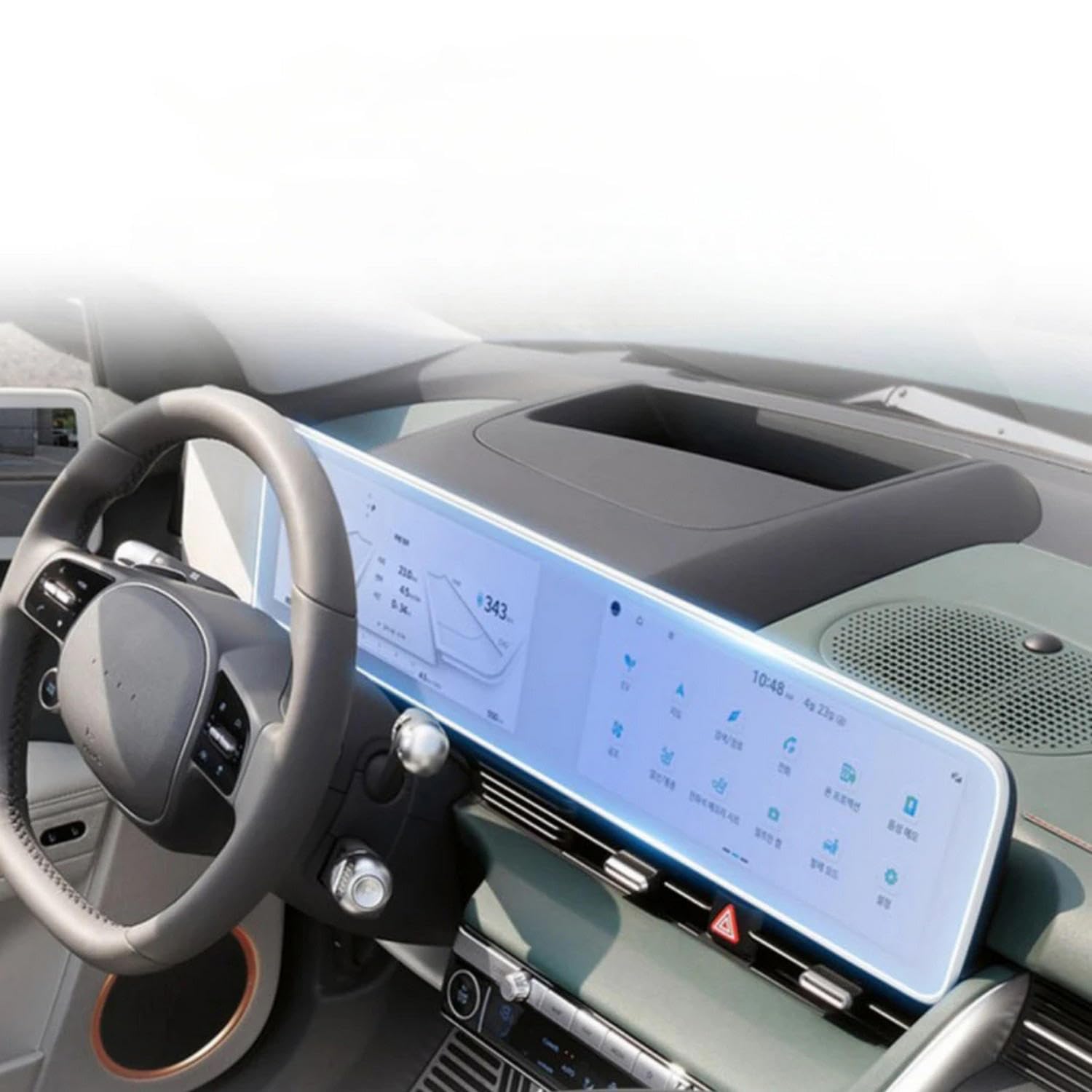 Film protecteur d'écran de voiture anti-rayures pour console centrale Hyundai IONIQ 5