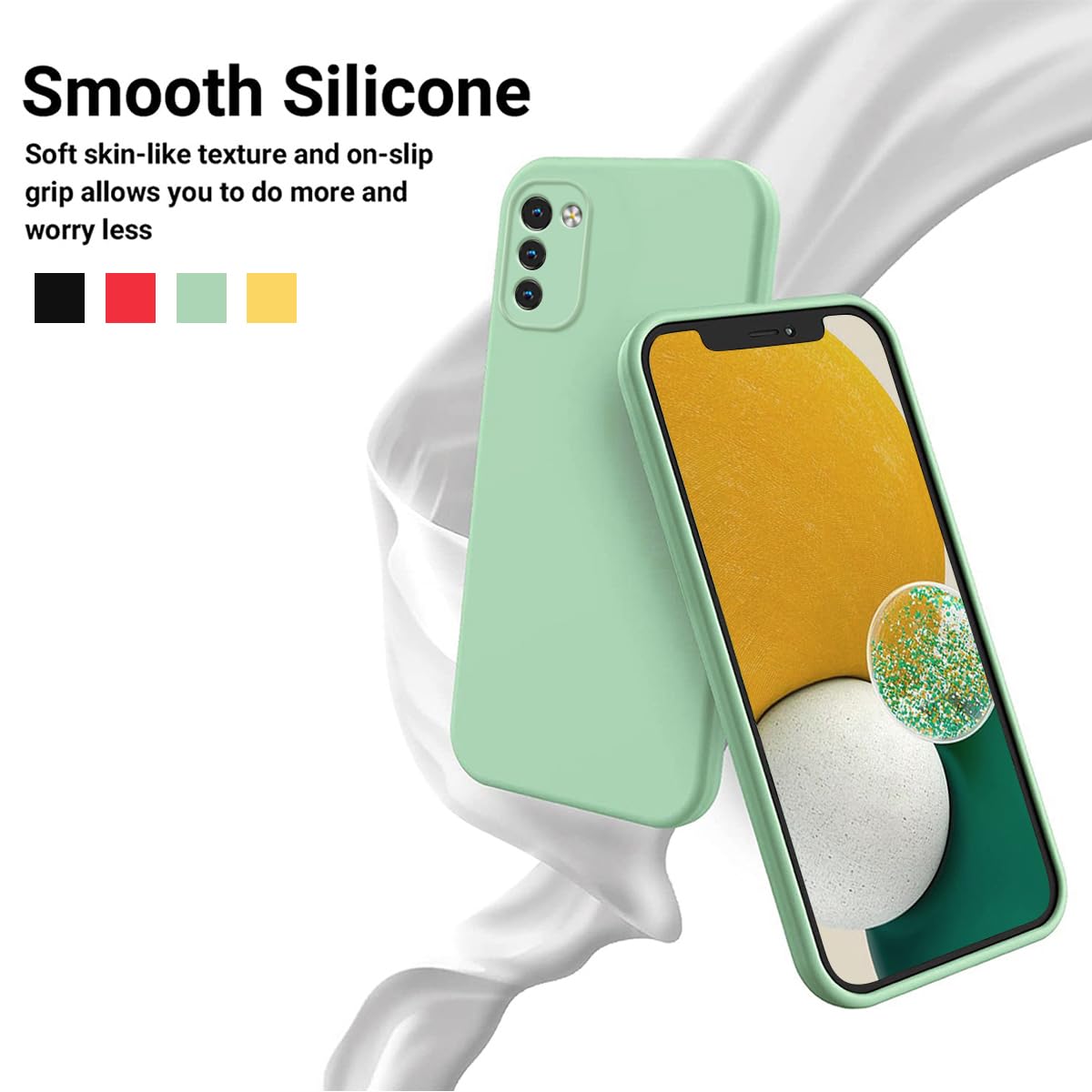 FatcatChoice Cover per Nokia G21 / G11, Custodia a Portafoglio in Pelle PU Resistente,Flip Cover Antiurto con Slot per Schede Funzione Stand Chiusura Magnetica (Piccolo Orso