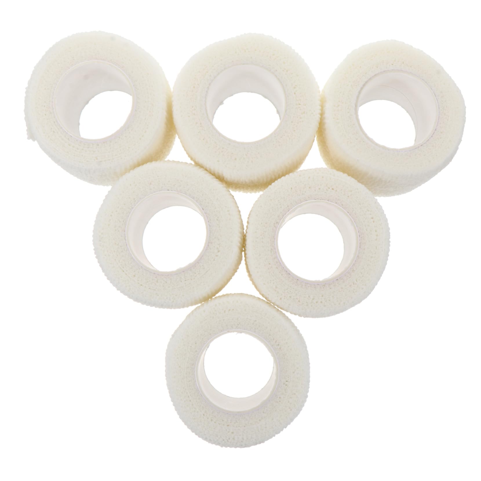 Gatuida Sports Protective Bandages 6 Pack Elastic Wrap Tape for Finger Protection Self-Adhesive Bandages Waterproof Elastic Comfortable